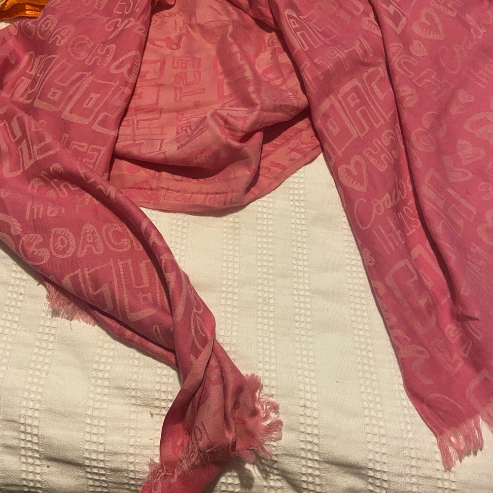 Women's Coach large Scarf